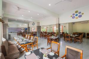 O zonă de relaxare la Bamboo Saa Sunrrise Wedding & Wellness Resort, Jaipur