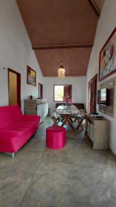 Posezení v ubytování SwissChalet Hp-Kite