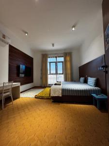 Postel nebo postele na pokoji v ubytování Private Room in Sur House