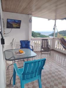Balkón nebo terasa v ubytování Casa Wili Taboga