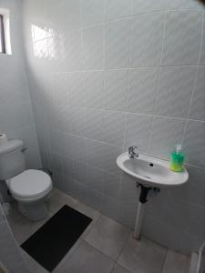 Koupelna v ubytování The Cozy Nest + 13 fotografií