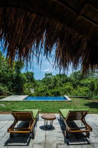 Bazén v ubytování Gal Oya Lodge nebo v jeho okolí