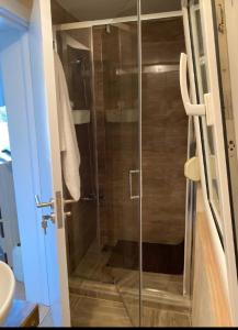 Koupelna v ubytování Vino&Vista