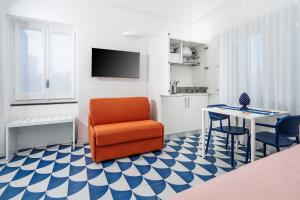 Η κουζίνα ή μικρή κουζίνα στο Villa Azzurra