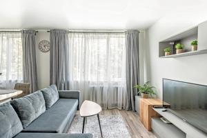 TV a/nebo společenská místnost v ubytování Cozy Studio