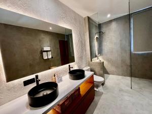 Et badeværelse på Apartment Wati 4 Umalas + 21 billeder