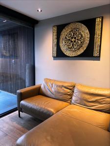 Χώρος καθιστικού στο Residence Pranterhof