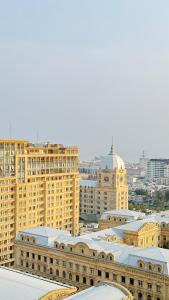 Γενική άποψη της πόλης Μπακού ή θέα της πόλης από  αυτό το διαμέρισμα