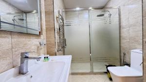 Ένα μπάνιο στο Apartments on Nizami Mall +23 φωτογραφίες