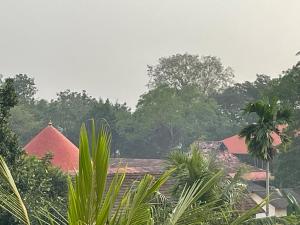 a view of a group of houses and trees at Temple Courtyard in Chengannūr +7 photos
