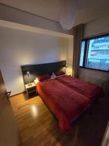 Postel nebo postele na pokoji v ubytování Ylläs Chalet 9212