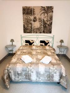 Postel nebo postele na pokoji v ubytování da Roy