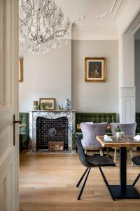 Χώρος καθιστικού στο Villa Copis