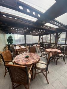 Χώρος καθιστικού στο Hotel An der Lantert