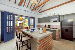 Nhà bếp/bếp nhỏ tại Sweet Helen Casa Santa