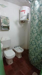 Et badeværelse på Cabaña La Casona de los Paredones + 40 billeder