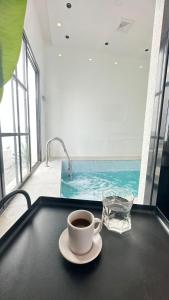 Bassein majutusasutuses SUN Chalet või selle lähedal