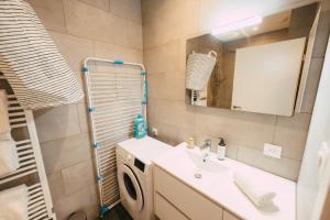 Koupelna v ubytování Appartement lumineux et calme sur la Route des vins