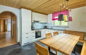 Kuchyň nebo kuchyňský kout v ubytování Gemuetliche Ferienwohnung