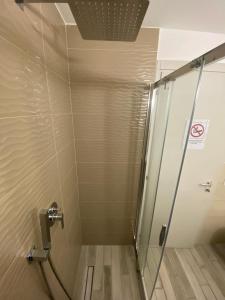 Koupelna v ubytování B&B125metrisulmare rooms san Michele