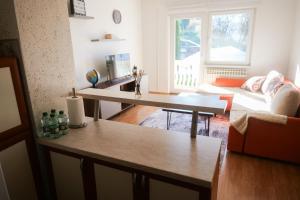 Χώρος καθιστικού στο Apartman Vion - City View