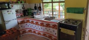 Kuchyň nebo kuchyňský kout v ubytování hostal rural Alejandría + 17 fotografií