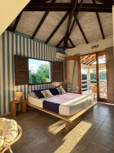 Postel nebo postele na pokoji v ubytování Maison Remissis