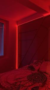 Ένα ή περισσότερα κρεβάτια σε δωμάτιο στο Charmant T2 à Volonne