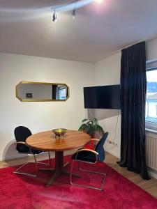 TV a/nebo společenská místnost v ubytování Ferien Apartment von Schöning + 5 fotografií