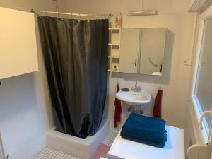 Koupelna v ubytování Chambre à Hoenheim à 10 min de Strasbourg une chambre cosy