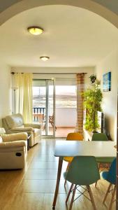 Χώρος καθιστικού στο Sunset House et piscine