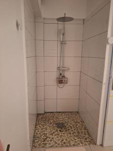 Phòng tắm tại Belle maison créole