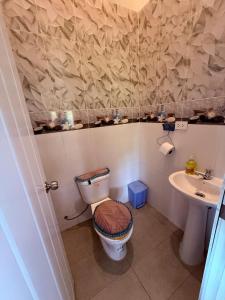 Vannituba majutusasutuses Acogedora casa de campo y naturaleza