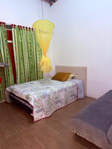 Voodi või voodid majutusasutuse Acogedora casa de campo y naturaleza toas