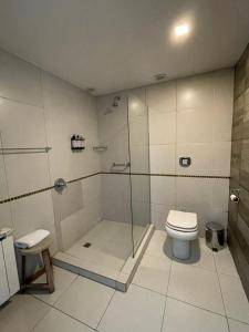 Koupelna v ubytování Las Bayas Home Suites