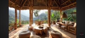 Χώρος καθιστικού στο Ambuluwawa Nature Resort