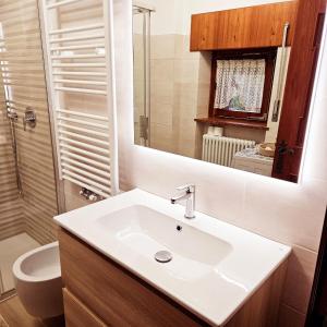 Koupelna v ubytování Cesira