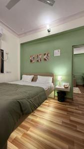 Postel nebo postele na pokoji v ubytování Coco villa