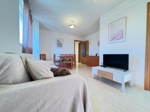 Una televisión o centro de entretenimiento en ACV - Costa Marina II -1ª línea planta 5 sur