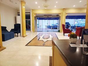 Posezení v ubytování Summer Land Hotel