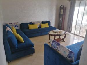 Χώρος καθιστικού στο Oualidia résidence Ben zeroual +1 φωτογραφίες