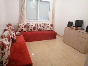 Μια τηλεόραση ή/και κέντρο ψυχαγωγίας στο Oualidia résidence Ben zeroual