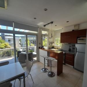 Η κουζίνα ή μικρή κουζίνα στο Manzana 1