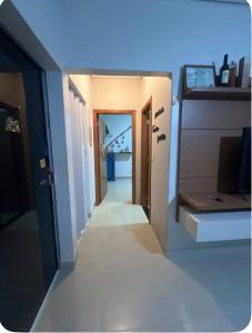 Postel nebo postele na pokoji v ubytování 2 Quartos, sala e 1 banheiro próximos à Universidade Federal de Rondonópolis- UFR