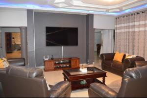 TV a/nebo společenská místnost v ubytování Woodmead Meadows