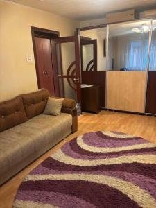 Posezení v ubytování Apartament brazda lui novac
