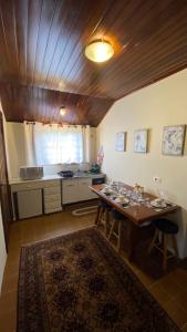 Χώρος καθιστικού στο Villa Panorama