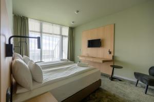 TV a/nebo společenská místnost v ubytování Hotel Princeps