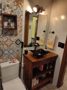 Et badeværelse på Recanto das Águas