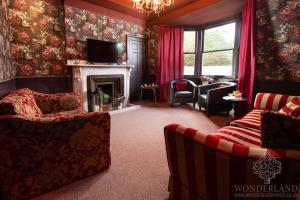 Χώρος καθιστικού στο Wonderland Berwick 5-bedrooms Pet-friendly cottage with the Hot tub